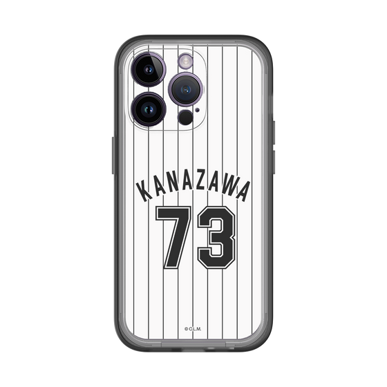 スリムプロテクションプレミアムケース［ 千葉ロッテマリーンズ - #73 KANAZAWA ］