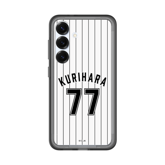 スリムプロテクションプレミアムケース［ 千葉ロッテマリーンズ - #77 KURIHARA ］