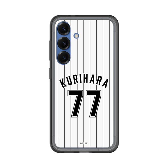 スリムプロテクションプレミアムケース［ 千葉ロッテマリーンズ - #77 KURIHARA ］