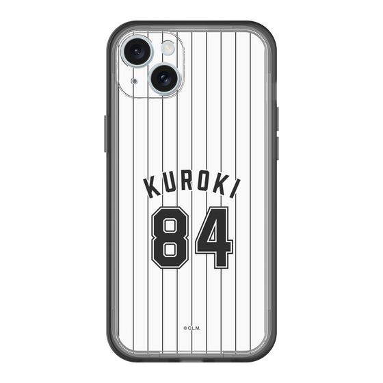 スリムプロテクションプレミアムケース［ 千葉ロッテマリーンズ - #84 KUROKI ］