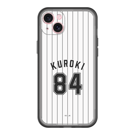 スリムプロテクションプレミアムケース［ 千葉ロッテマリーンズ - #84 KUROKI ］
