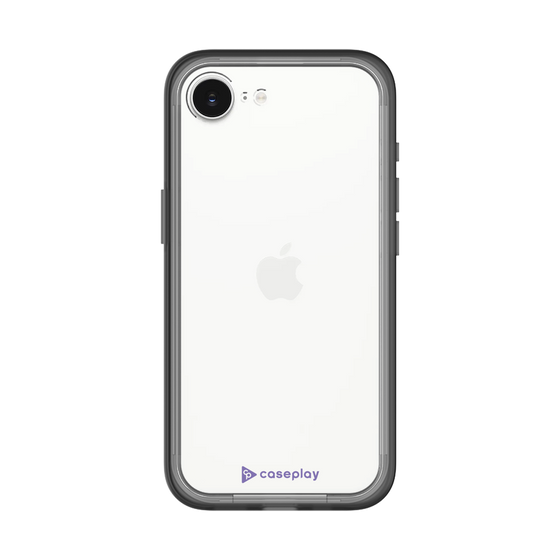 スリムプロテクションプレミアムケース［ オリジナル - caseplayロゴ - パープル/A ］
