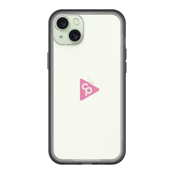 スリムプロテクションプレミアムケース［ オリジナル - caseplayロゴ - ピンク/C ］
