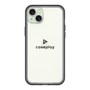 スリムプロテクションプレミアムケース［ オリジナル - caseplayロゴ - ブラック/D ］