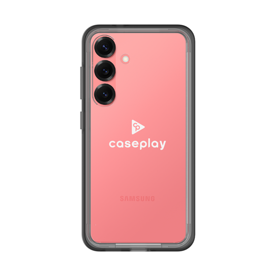 スリムプロテクションプレミアムケース［ オリジナル - caseplayロゴ - ホワイト/D ］