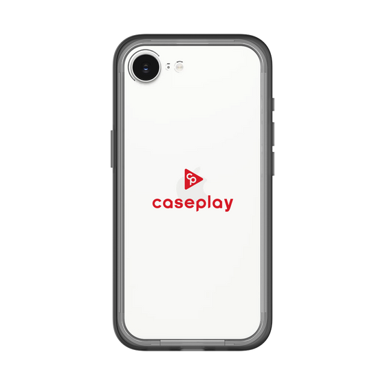 スリムプロテクションプレミアムケース［ オリジナル - caseplayロゴ - レッド/D ］
