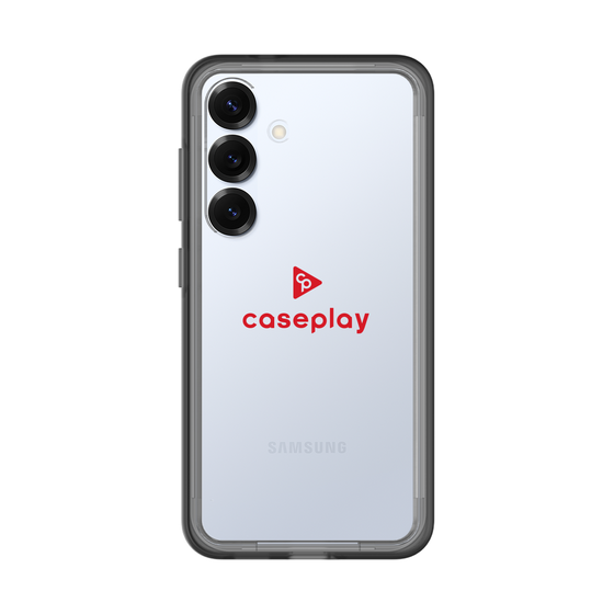 スリムプロテクションプレミアムケース［ オリジナル - caseplayロゴ - レッド/D ］