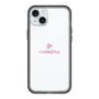 スリムプロテクションプレミアムケース［ オリジナル - caseplayロゴ - ピンク/D ］