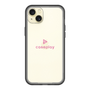 スリムプロテクションプレミアムケース［ オリジナル - caseplayロゴ - ピンク/D ］