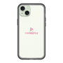 スリムプロテクションプレミアムケース［ オリジナル - caseplayロゴ - ピンク/D ］