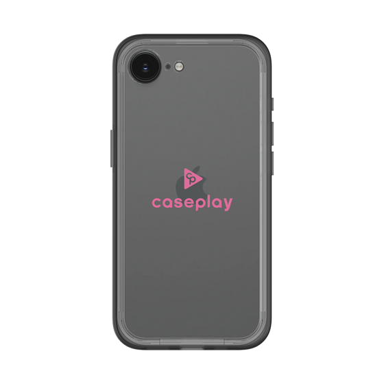 スリムプロテクションプレミアムケース［ オリジナル - caseplayロゴ - ピンク/D ］