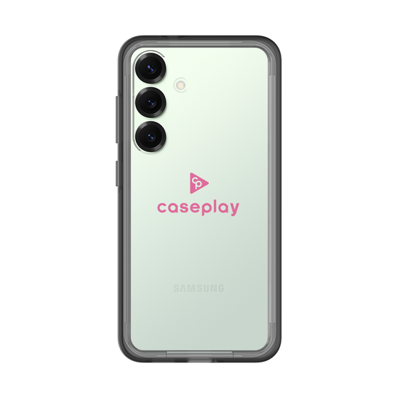 スリムプロテクションプレミアムケース［ オリジナル - caseplayロゴ - ピンク/D ］