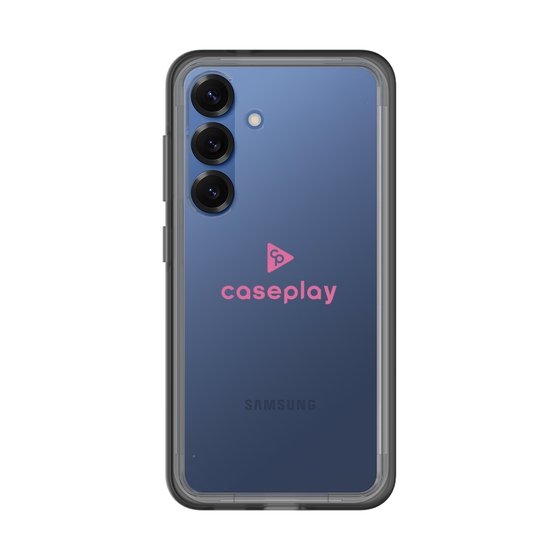 スリムプロテクションプレミアムケース［ オリジナル - caseplayロゴ - ピンク/D ］