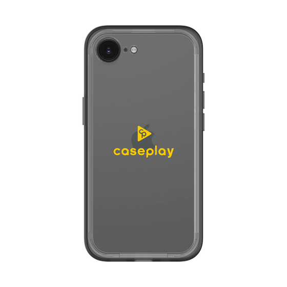 スリムプロテクションプレミアムケース［ オリジナル - caseplayロゴ - イエロー/D ］