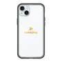 スリムプロテクションプレミアムケース［ オリジナル - caseplayロゴ - オレンジ/D ］