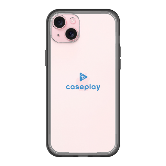 スリムプロテクションプレミアムケース［ オリジナル - caseplayロゴ - ブルー/D ］