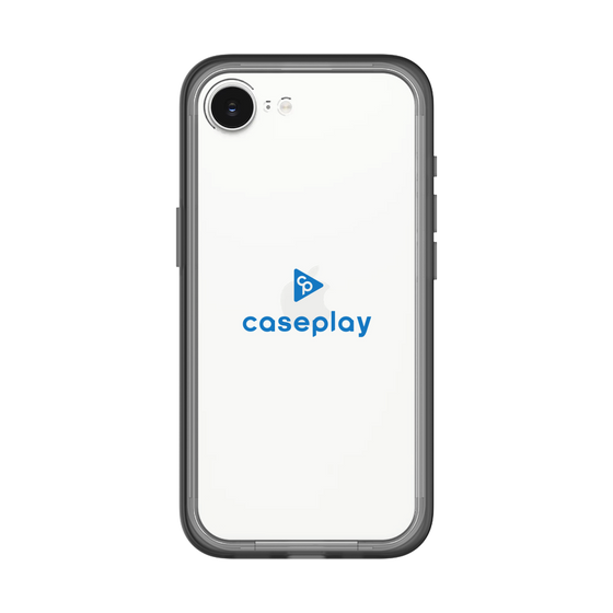 スリムプロテクションプレミアムケース［ オリジナル - caseplayロゴ - ブルー/D ］