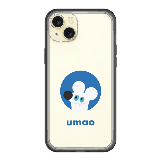 スリムプロテクションプレミアムケース［ umao - ねずみ ］