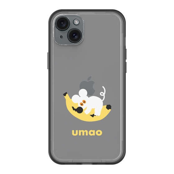 スリムプロテクションプレミアムケース［ umao - ねずみとバナナ ］