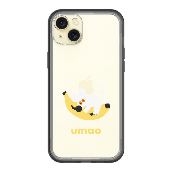 スリムプロテクションプレミアムケース［ umao - ねずみとバナナ ］
