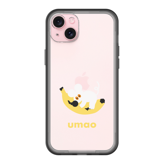 スリムプロテクションプレミアムケース［ umao - ねずみとバナナ ］
