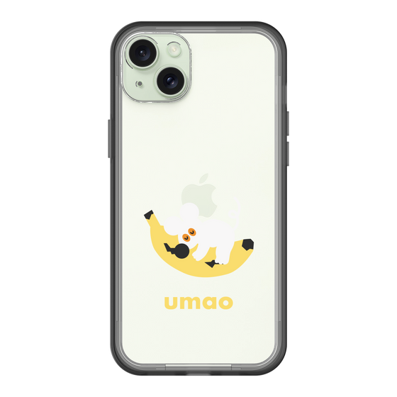 スリムプロテクションプレミアムケース［ umao - ねずみとバナナ ］