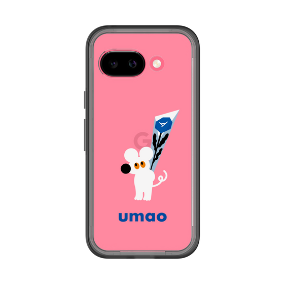 スリムプロテクションプレミアムケース［ umao - ねずみと花 ］