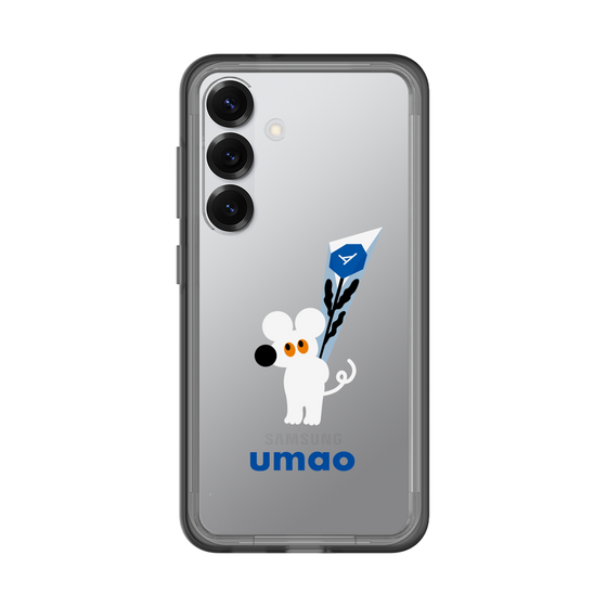 スリムプロテクションプレミアムケース［ umao - ねずみと花 ］