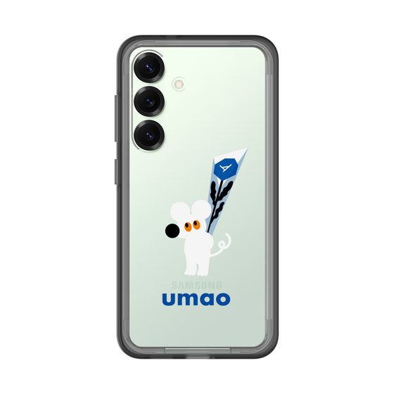 スリムプロテクションプレミアムケース［ umao - ねずみと花 ］