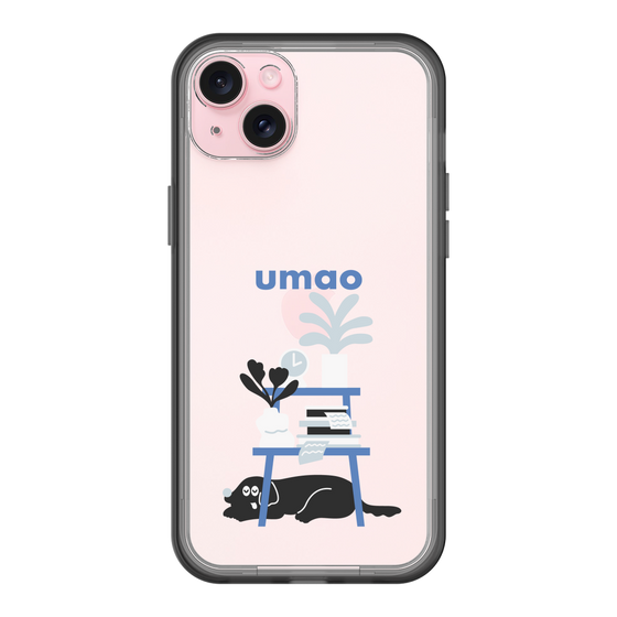 スリムプロテクションプレミアムケース［ umao - 黒いぬ ］