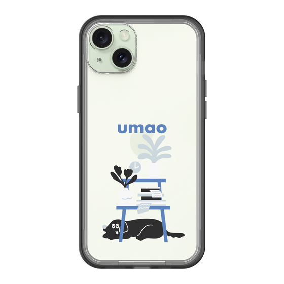 スリムプロテクションプレミアムケース［ umao - 黒いぬ ］
