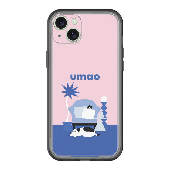スリムプロテクションプレミアムケース［ umao - ねこといぬ ］