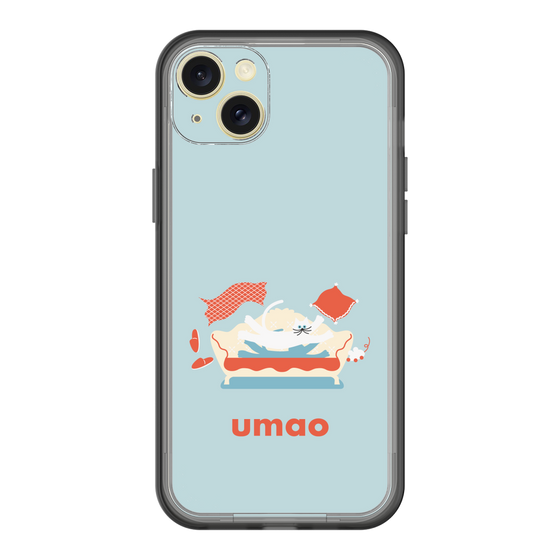スリムプロテクションプレミアムケース［ umao - 飛ぶねこ ］