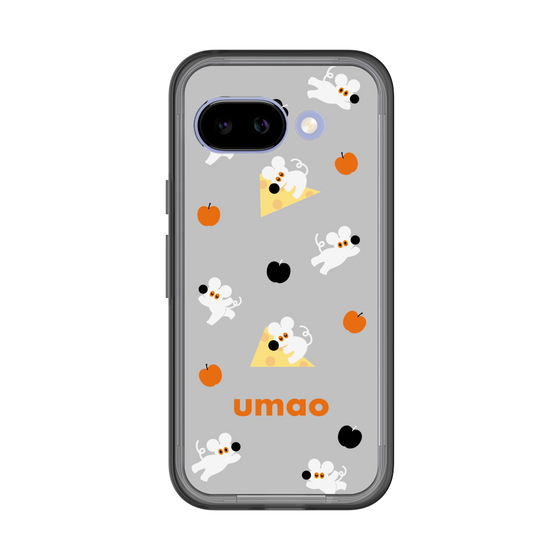 スリムプロテクションプレミアムケース［ umao - ねずみとりんご ］