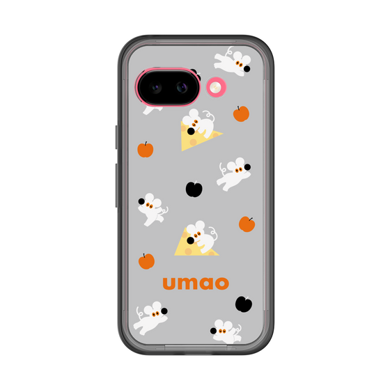 スリムプロテクションプレミアムケース［ umao - ねずみとりんご ］