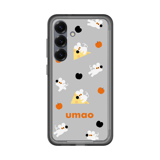 スリムプロテクションプレミアムケース［ umao - ねずみとりんご ］