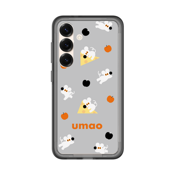 スリムプロテクションプレミアムケース［ umao - ねずみとりんご ］