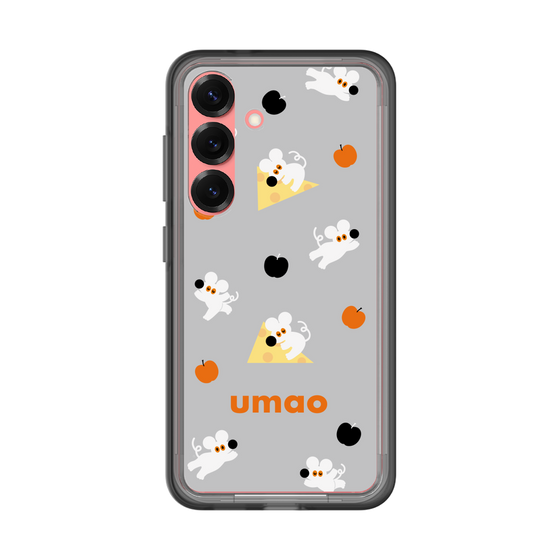スリムプロテクションプレミアムケース［ umao - ねずみとりんご ］