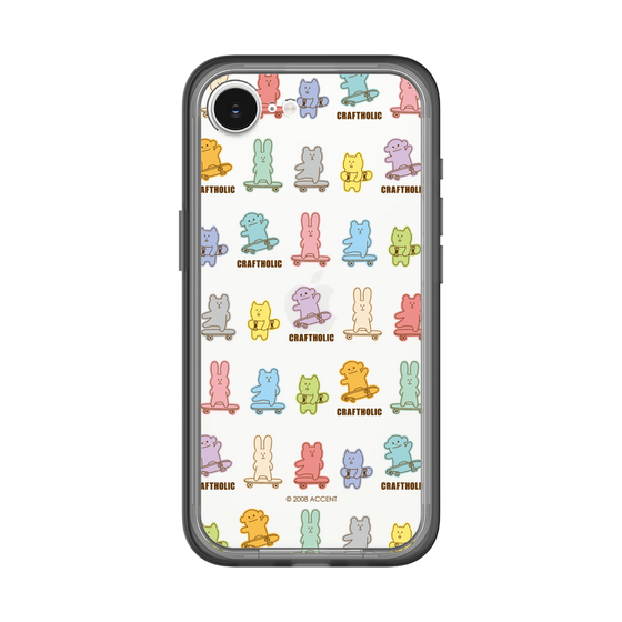 スリムプロテクションプレミアムケース［ CRAFTHOLIC - Skateboard ］