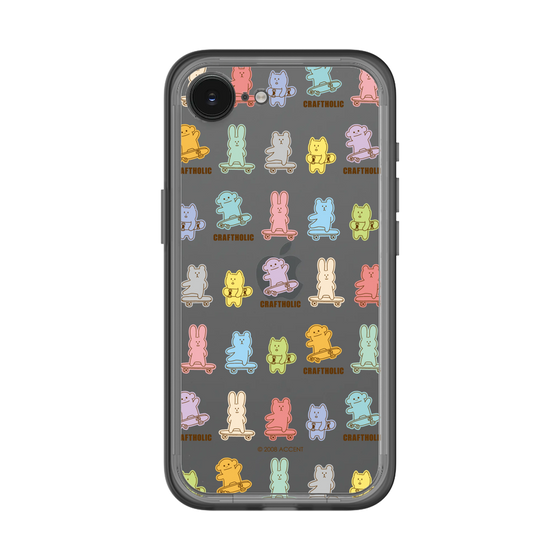 スリムプロテクションプレミアムケース［ CRAFTHOLIC - Skateboard ］