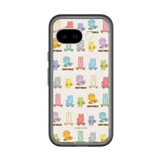 スリムプロテクションプレミアムケース［ CRAFTHOLIC - Skateboard ］