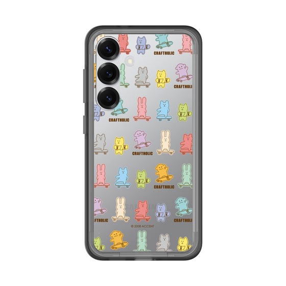 スリムプロテクションプレミアムケース［ CRAFTHOLIC - Skateboard ］