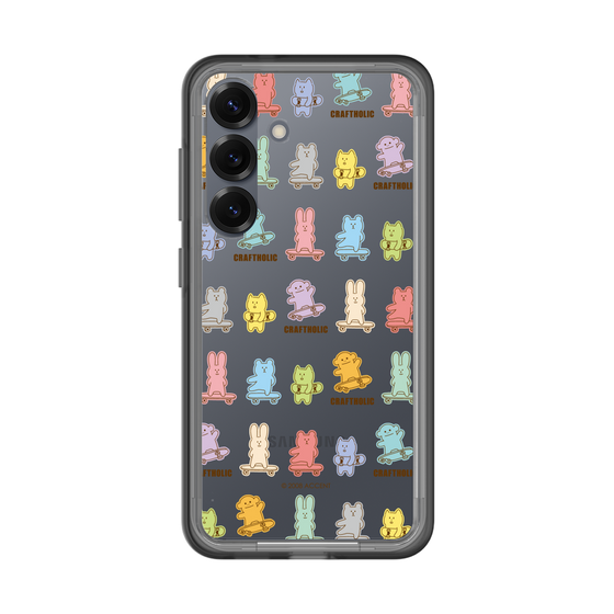 スリムプロテクションプレミアムケース［ CRAFTHOLIC - Skateboard ］