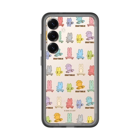 スリムプロテクションプレミアムケース［ CRAFTHOLIC - Skateboard ］