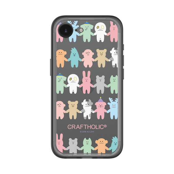 スリムプロテクションプレミアムケース［ CRAFTHOLIC - Friends ］
