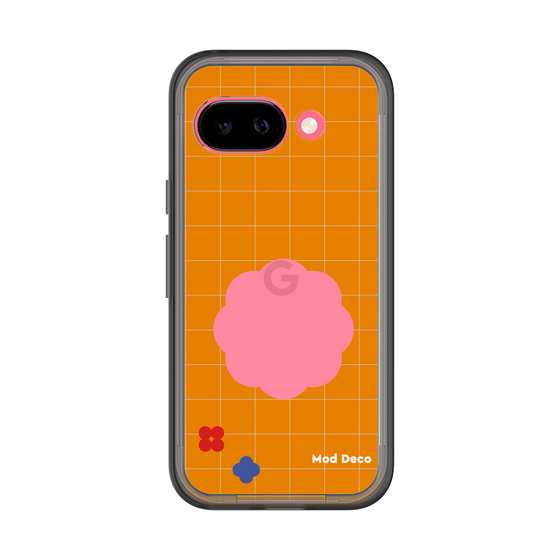 スリムプロテクションプレミアムケース［ Mod Deco - オリジナル - レトロオレンジ ］
