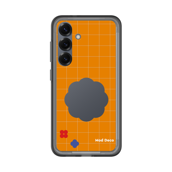 スリムプロテクションプレミアムケース［ Mod Deco - オリジナル - レトロオレンジ ］