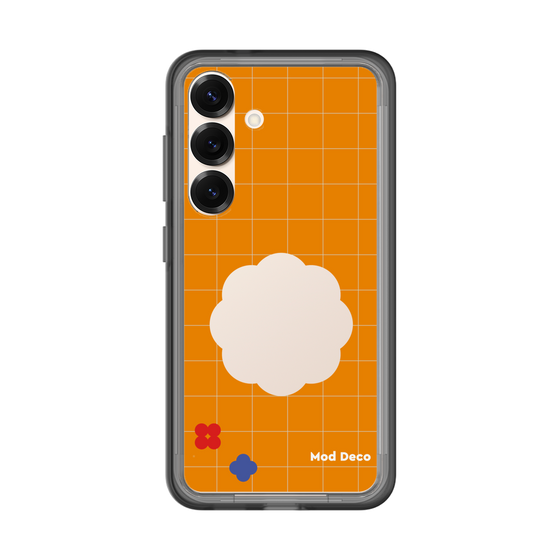 スリムプロテクションプレミアムケース［ Mod Deco - オリジナル - レトロオレンジ ］