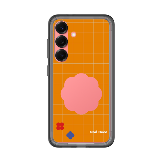 スリムプロテクションプレミアムケース［ Mod Deco - オリジナル - レトロオレンジ ］