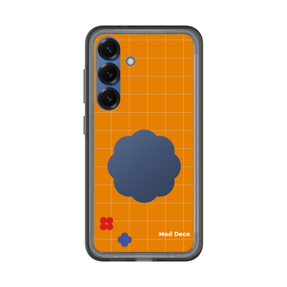 スリムプロテクションプレミアムケース［ Mod Deco - オリジナル - レトロオレンジ ］
